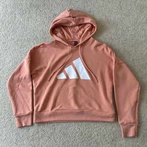 Adidas crop hoodie